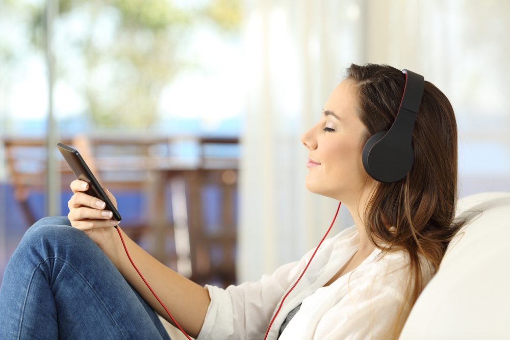 Woman Using Health Apps