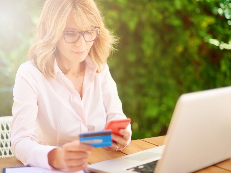 Mobile Banking at home